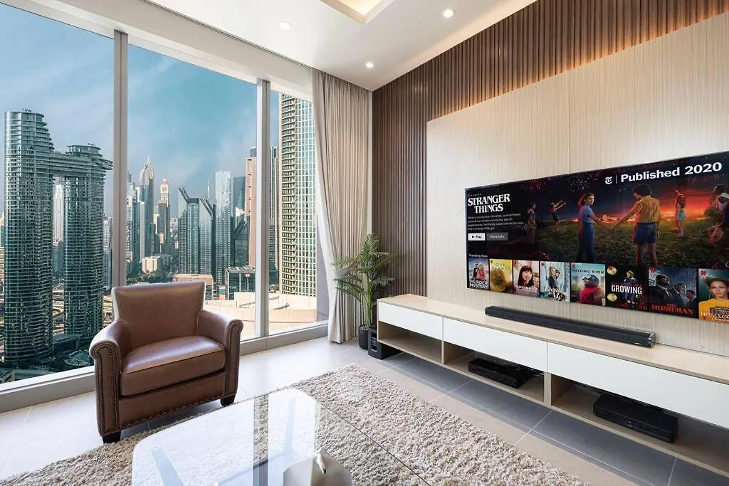 2Bed-400M From Burj Khalifa- Heart Of Dubai Apartment
